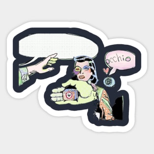 occhio Sticker